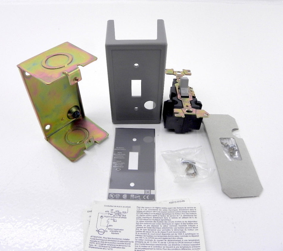 Square D Manual Starter 55393 Class 2510 - Advance Operations