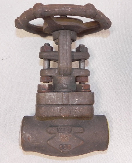 Crane B-3604XU-TxW Gate Valve 3/4" NPT / 3/4" Weld Class 800 - Advance Operations