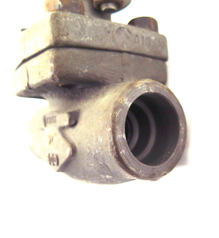 Crane B-3604XU-TxW Gate Valve 3/4" NPT / 3/4" Weld Class 800 - Advance Operations