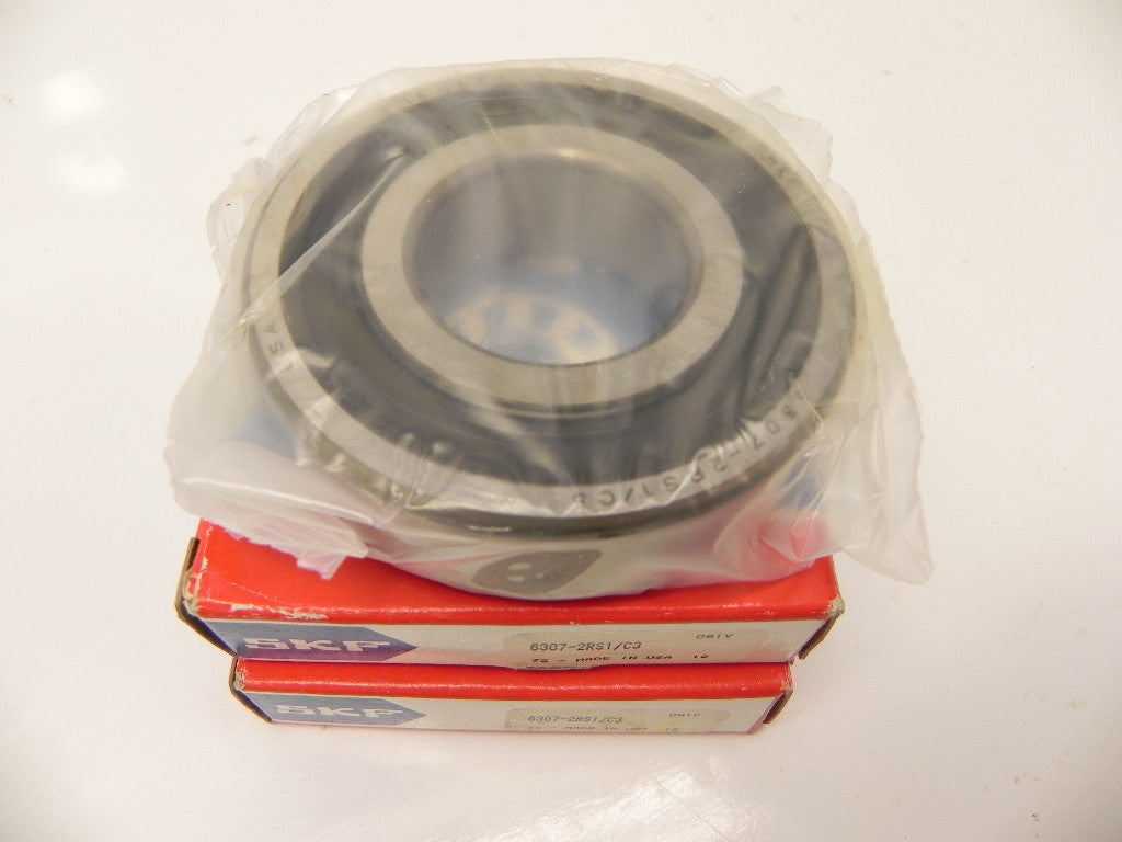 SKF Ball Bearing 6307-2RS1/C3 (Lot of 2) - Advance Operations