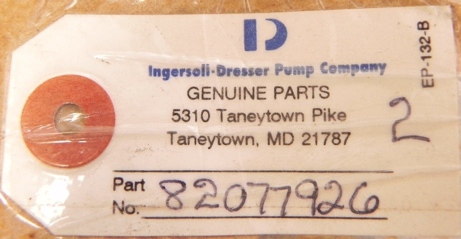 Ingersoll Dresser Pump Lanthern Rings 82077926 (Lot of 2) - Advance Operations