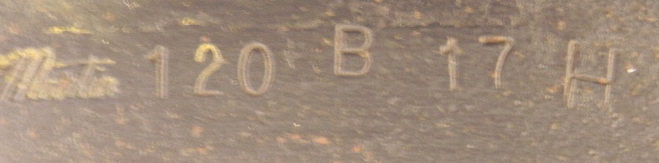 Martin 17 Teeth 120 Roller Chain Sprocket 120B17H Bore 2.94" & 2.60" - Advance Operations