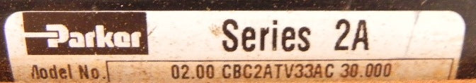 Parker Pneumatic Cylinder 2" X 30" CBC2ATV33AC - Advance Operations