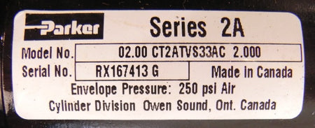 Parker Pneumatic Back-to-Back Cylinders 2" X 28" X 2" - Advance Operations