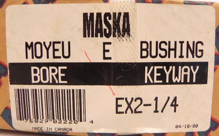 Maska Coupling 2-1/4" EX2-1/4 - Advance Operations