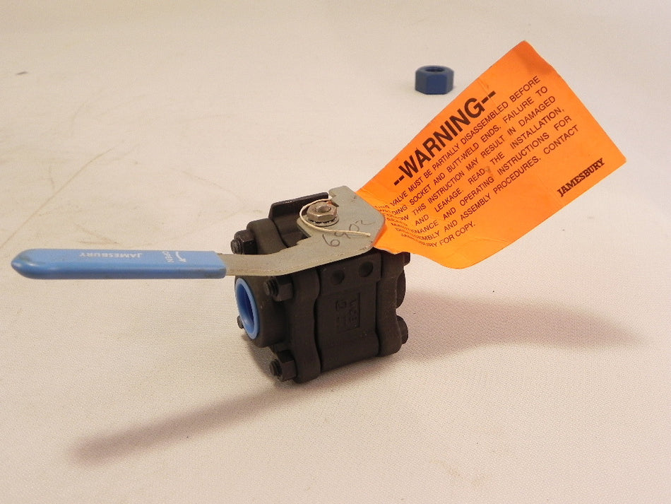 Jamesbury Ball Valve 3/4 4M 2236 MT1 3/4" NPT / 3/4" Welded - Advance Operations