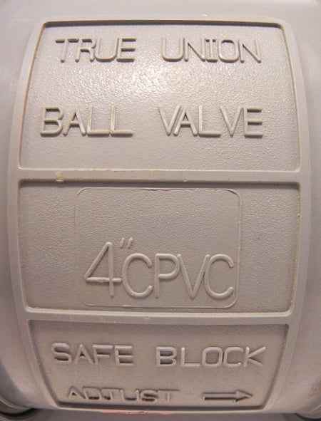 Hayward Ball Valve 4" CTB2400FE - Advance Operations