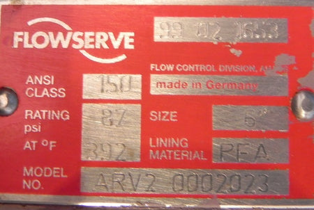Flowserve Check Valve ARV2 0002023 5" - Advance Operations