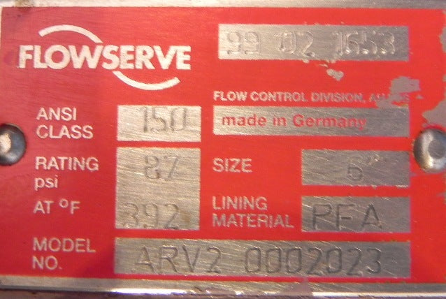 Flowserve Check Valve ARV2 0002023 5" - Advance Operations
