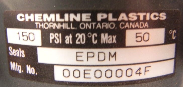 Asahi / Chemline Check Valve 1" SCA-010E / 00E00004F - Advance Operations