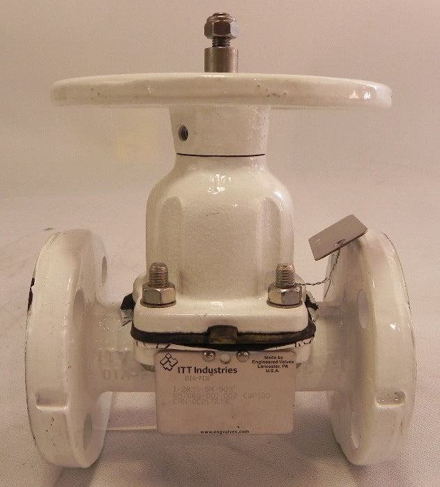 ITT Dia-Flo Diaphragm Valve 1" 1-2835-SM-903 - Advance Operations