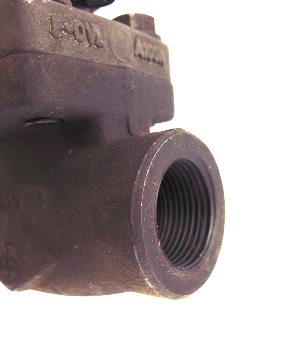 Crane B3604XUTW Gate Valve 1" NPT / 1" Weld Class 800 - Advance Operations