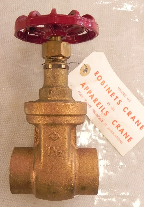 Crane Gate Valve 1-1/2" Cat. 1324 - Advance Operations