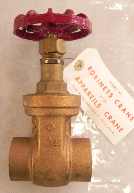 Crane Gate Valve 1-1/2" Cat. 1324 - Advance Operations