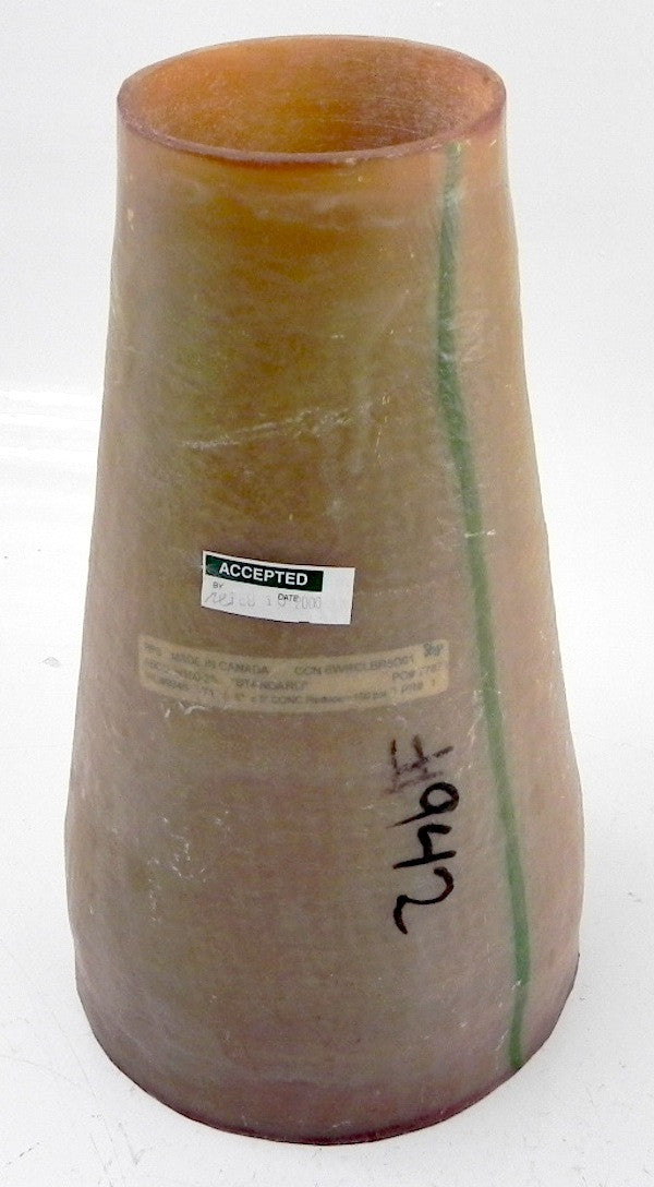 RPS ABCO Fiberglass FRP Concentric Reducer 6" x 3" - Advance Operations