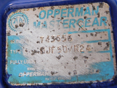 Alfa Laval / Saunders Butterfly Valve / Gear MYNB 112TC - Advance Operations