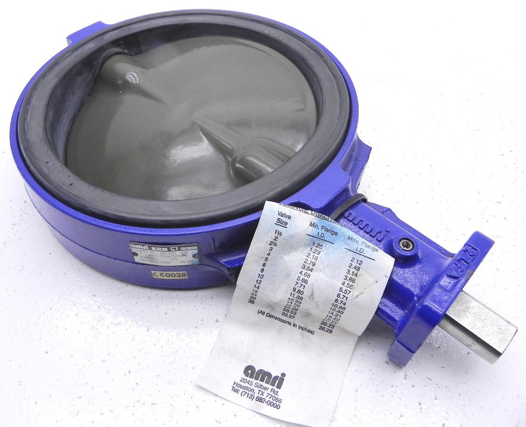 Amri KSB Butterfly Valve Isoria 10 DN200 8" - Advance Operations