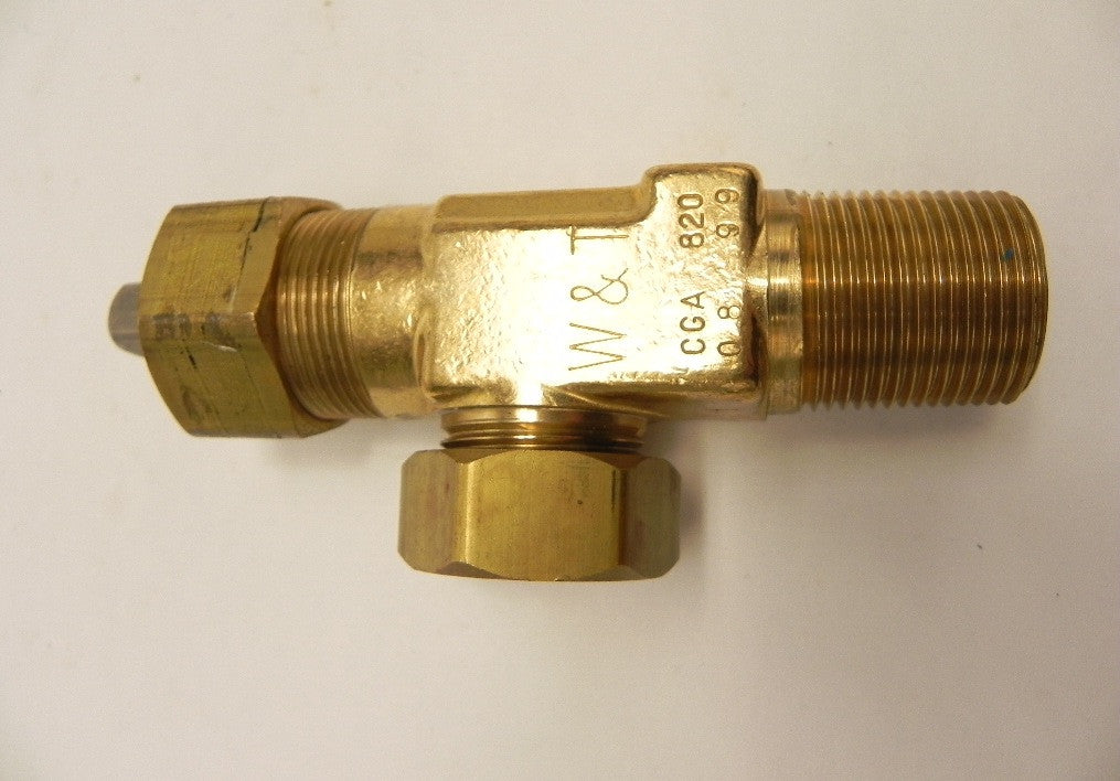 Sherwood / W & T Chlorine Valve CGA 820 - Advance Operations