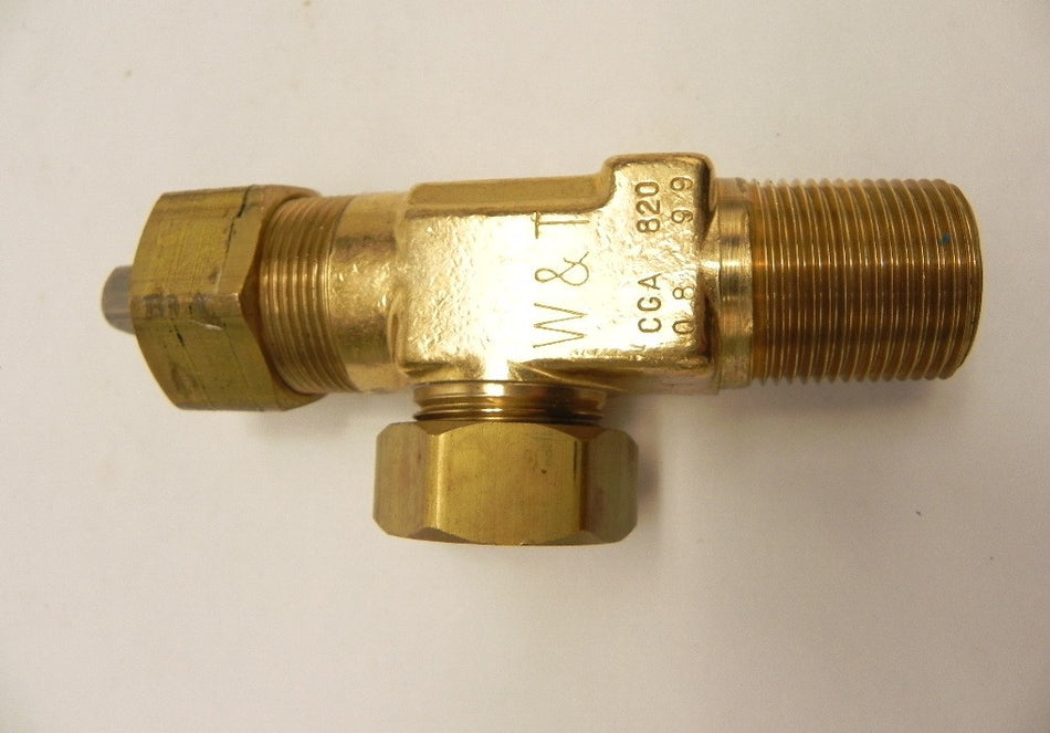 Sherwood / W & T Chlorine Valve CGA 820 - Advance Operations