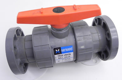 Hayward Flanged Ball Valve CPVC EPDM 3
