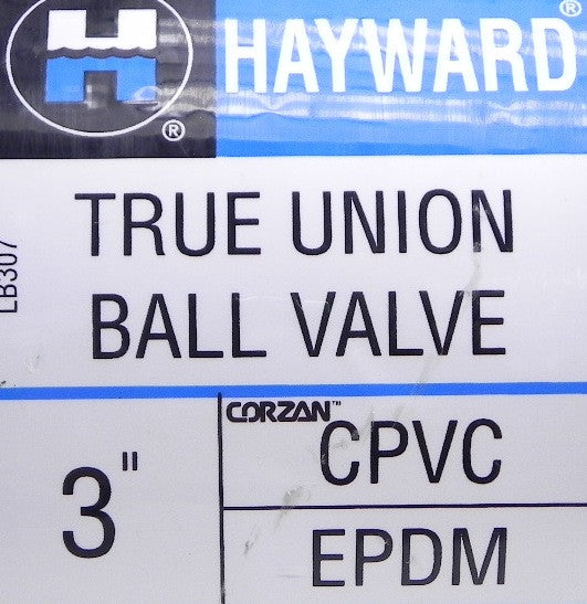 Hayward Flanged Ball Valve CPVC EPDM 3" - Advance Operations