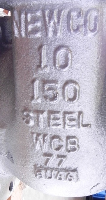 Newco Valve 11FCB2 10" Class 150 - Advance Operations