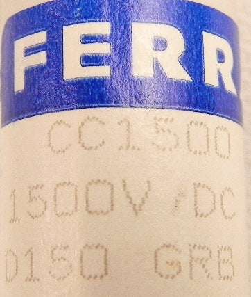 Ferraz  Fuse CC1500 CP GRB 20 127 (lot of 2) - Advance Operations