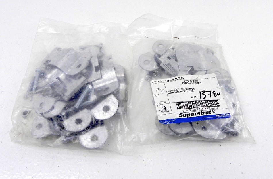 Thomas & Betts Superstrut Pipe Clamp 701-140PG (20) - Advance Operations