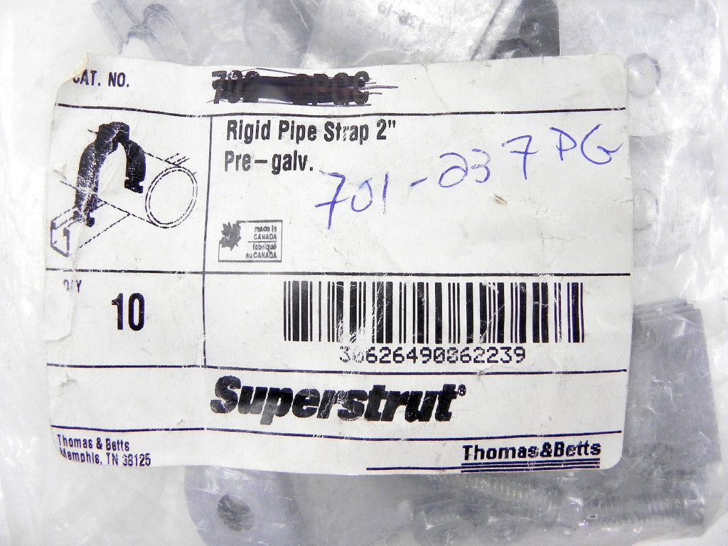 Thomas & Betts Superstrut Pipe Clamp 701-237PG (20) - Advance Operations