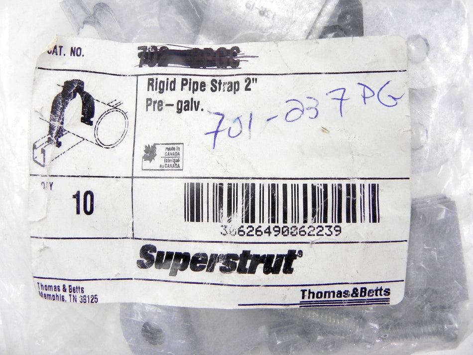 Thomas & Betts Superstrut Pipe Clamp 701-237PG (20) - Advance Operations