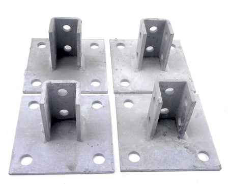 Thomas & Betts Galvanized Post Base AP232SQHDG (4) - Advance Operations