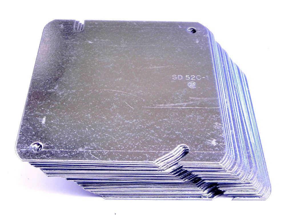 Iberville Electrical Cover Flat SD52C-1 (Lot of 30) - Advance Operations