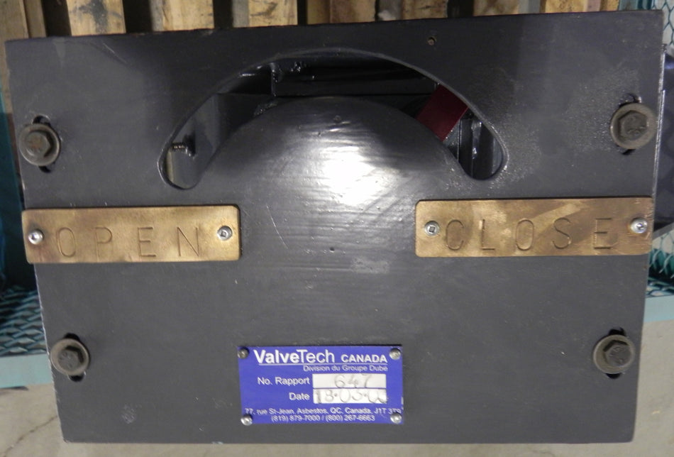 Biothermica Thermal Oxidizer Valve 14" Dia - Advance Operations