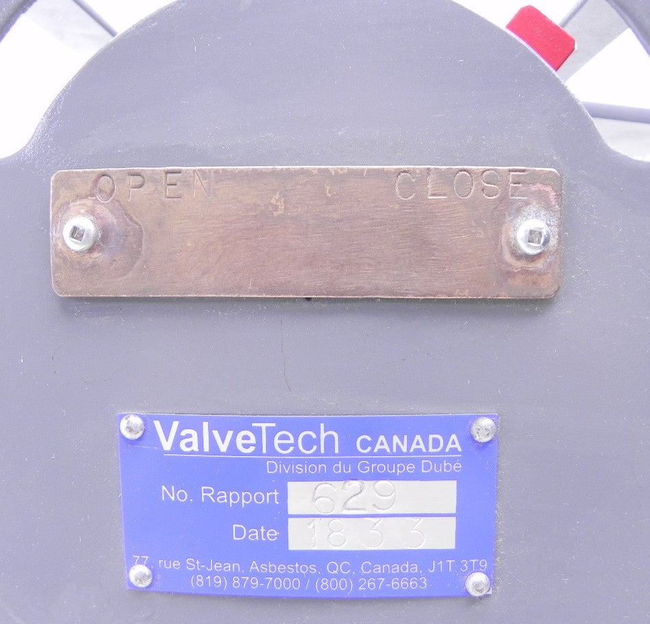 Biothermica Thermal Oxidizer Valve 4" Dia - Advance Operations