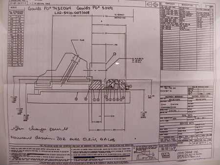 John Crane Mechanical Seal Type 20R 1-3/4" - Advance Operations