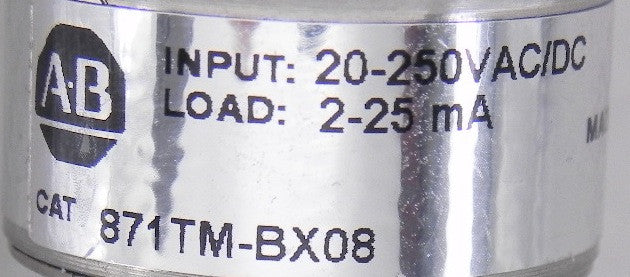 Allen-Bradley Limit Switch 871TM-BX08 - Advance Operations