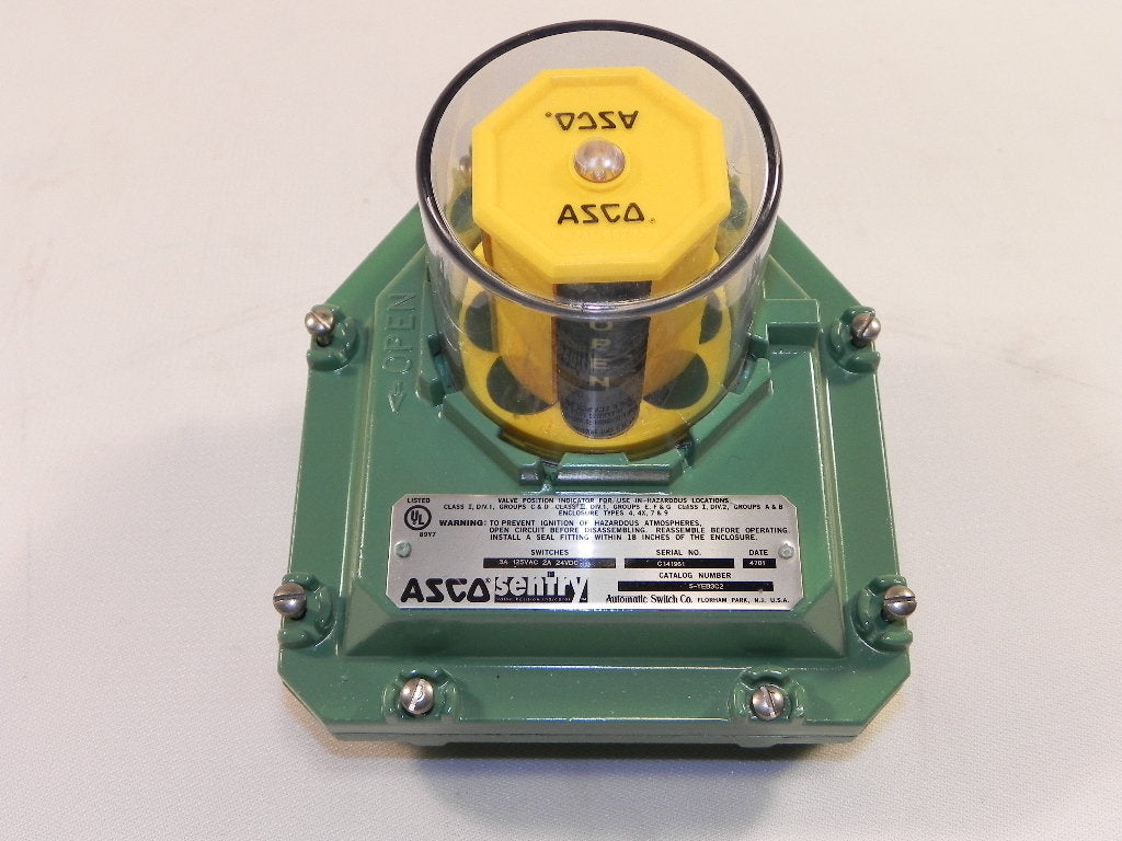 Asco Sentry Position Switch S-YEB3C2 - Advance Operations