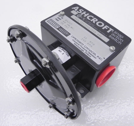 Ashcroft Snap Action Pressure Switch B424T XC8 60" WC - Advance Operations