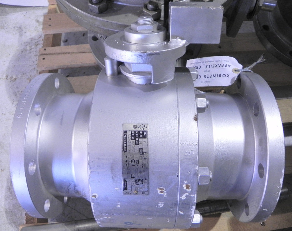Crane / Perar Ball Valve 6" KF941S1 class 150 LF2 body PTFE seat 316SS ball - Advance Operations