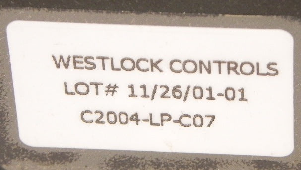 Westlock Accutrak Display Monitor C2004-LP-C07 - Advance Operations