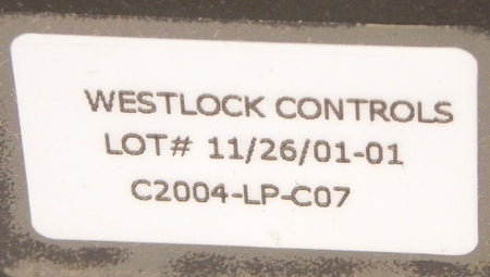 Westlock Accutrak Display Monitor C2004-LP-C07 - Advance Operations