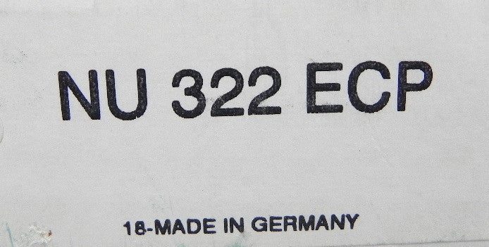 SKF Cylindrical Roller Bearing NU 322 ECP - Advance Operations