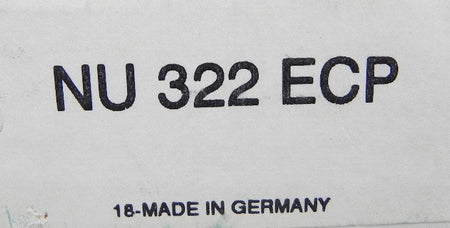 SKF Cylindrical Roller Bearing NU 322 ECP - Advance Operations