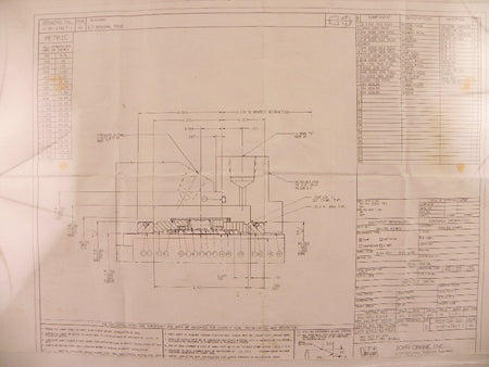 John Crane Mechanical Seal Type 8B1 DBL  2" - Advance Operations