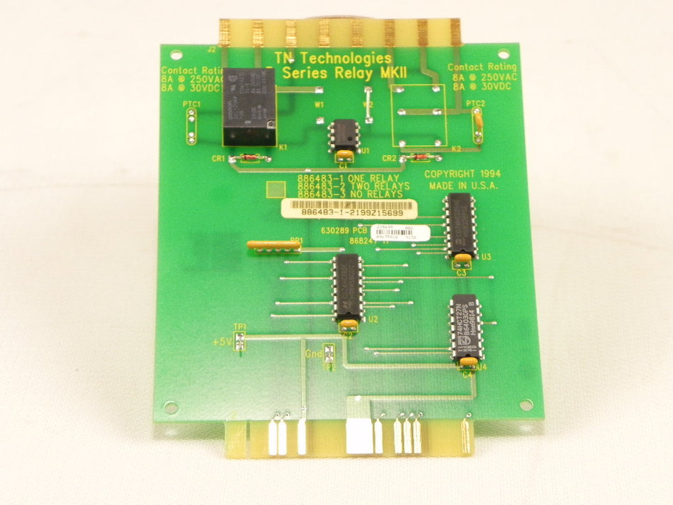 TN Technologies D Series Relay MKII 886483-1 - Advance Operations