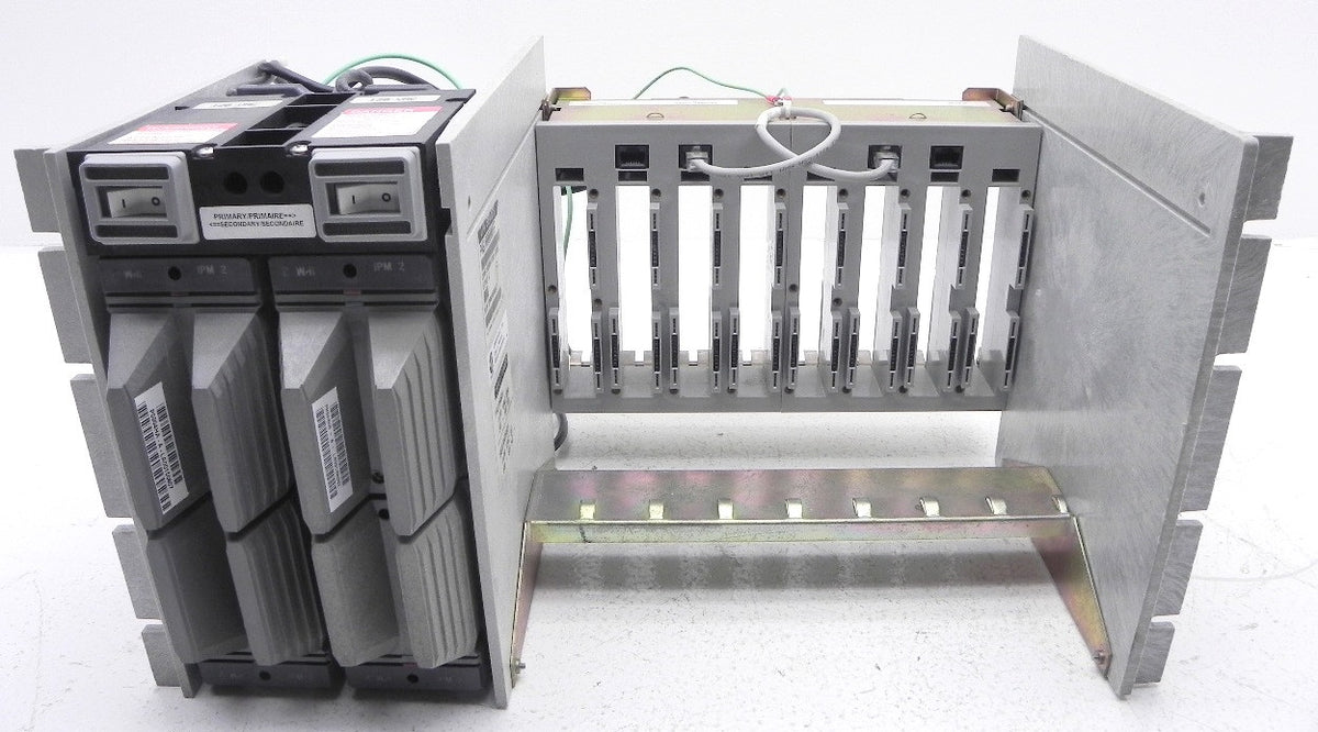 Foxboro Chassis 8 Slots & IPM02 P461000000FF & Power Supply P0904HA - Advance Operations