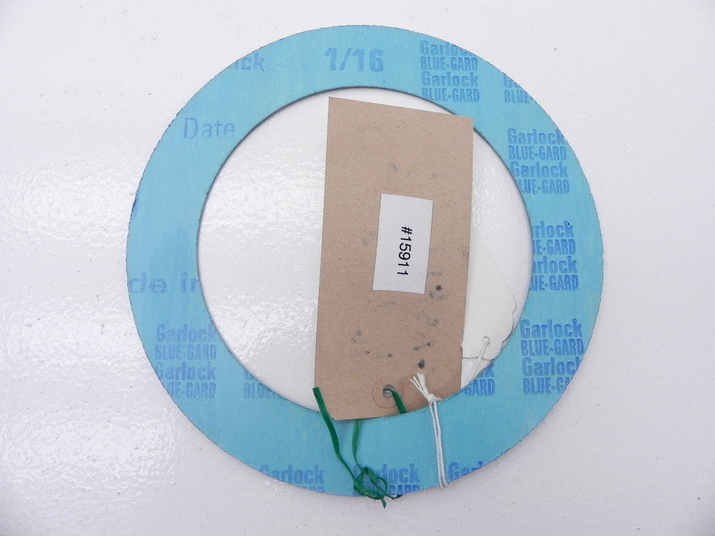 Garlock Blue-Gard Gasket 6"ID x 8-1/2"OD x 1//6"Thick - Advance Operations