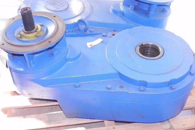 Bauer Gear Motor Speed Reducer /Gearbox AG93-12/SN Ratio 267.6 / 1 - Advance Operations