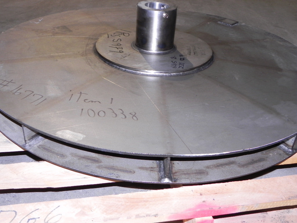 Illinois Blower Fan Impeller 502 HPRB Super Alloy 42" - Advance Operations