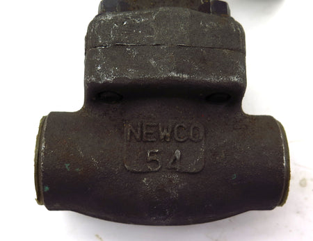 Newco 54 Carbon Steel Globe Valve 28T-FS2 3/4'' NPT Class 800 - Advance Operations